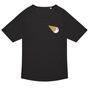 Gold & Blush Droplet Performance Tee